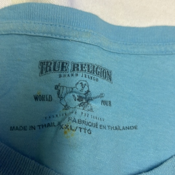 True Religion Men's the Buddha Brand T-shirt Size 2XL - Picture 2 of 7